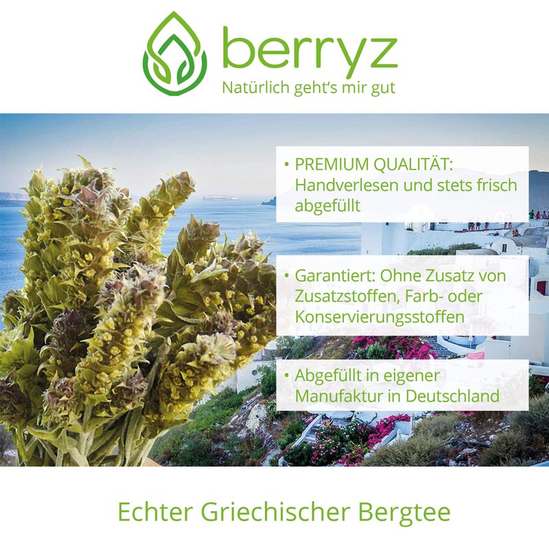 Greek Mountain Tea | Wonderful Refreshing Aroma | Sideritis Scardica