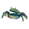 Jere Luxury Giftware, Bejeweled CHESAPEAKE Blue Crab Trinket Box with
