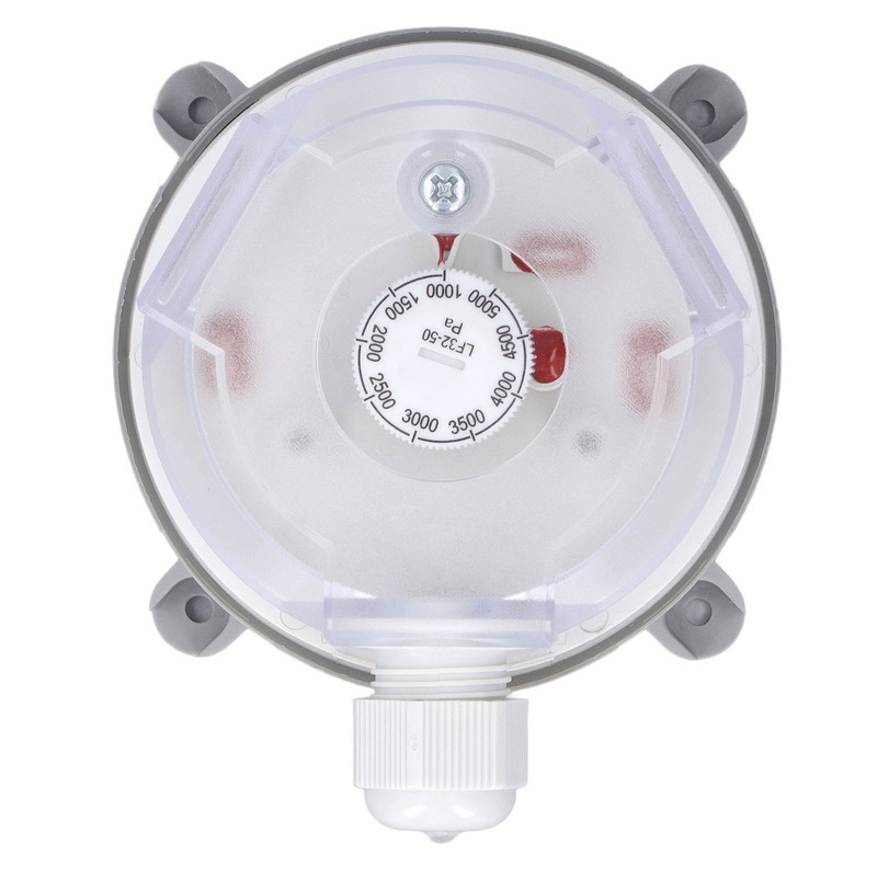 Differential Pressure Switch Furnace Vent Adjustable Overheating Protection 1000‑5000pa LF32