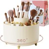 360° Rotate Makeup Brush Holder Organizer, Makeup Organizers Countertop, Makeup