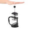 Portable Stainless Steel Glass Cafetiere French Press Maker Home Office