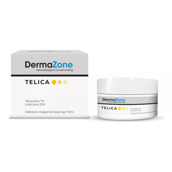 Dermazone Telica Gel Tópico Para Microblading Y Delineado. 30% Color Blanco Dermazone