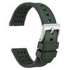 WOCCI 20mm Rally Watch Band, FKM Rubber Strap, Quick Release,