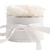 Rosmarie Schulz Heidelberg Rose Box, White Round Infinity Rose, Flower