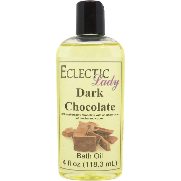 Dark Chocolate Bath Oil, 4 oz