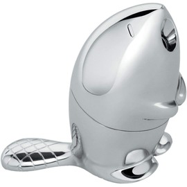Alessi RT02 KASTOR PENCIL SHARPENER, Silver