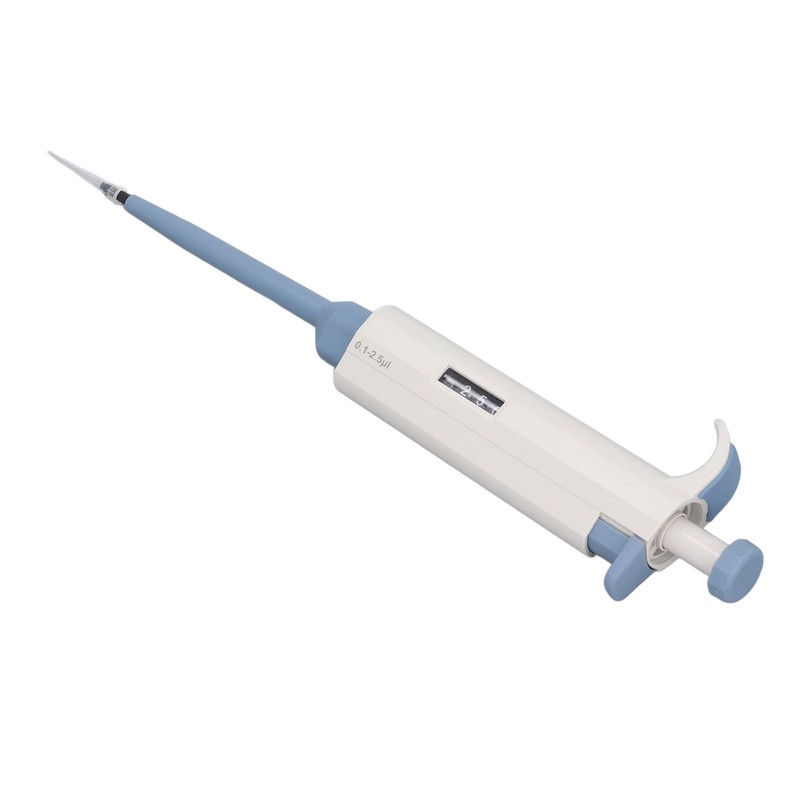 Lab Micropipette 0.1‑2.5ul Adjustable Volume Single Channel Pipettor Instruments Equipment