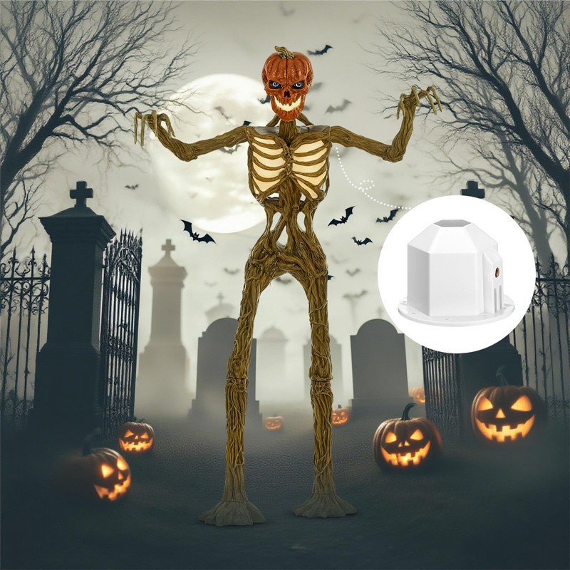 MorningRo 1 Pcs 12 ft Skeleton Shoulder Upgraded Skeleton Replacement