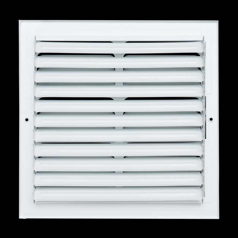 Fits 12x12 Duct Opening 1 Way Fixed Curved Blade Air