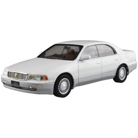 Aoshima Bunka Kyozai 1/24 The Model Car Series No. 114 Toyota UZS141 Crown Majesta C-Type 1991 Plastic Model