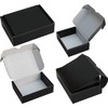 20 x F1 4x3x2" Postal Pip Box Die Cut Black