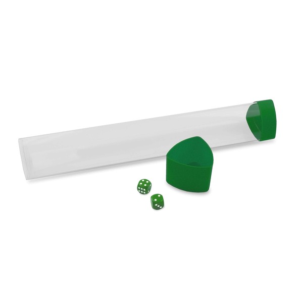 Playmat Tube with Dice Cap - Green (1 Tube)