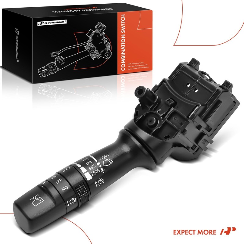 A-Premium Front Rear Windshield Wiper Switch Lever Compatible with Hyundai