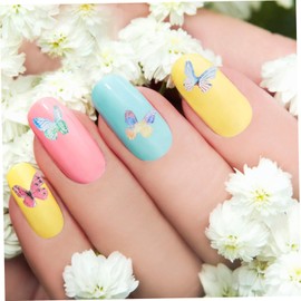 Baluue Butterfly Nail Decors Creative Nail Art Adornments for Manicure Unique Design Material and Fashion Enthusiasts