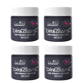 4x La Riche Directions Semi-Permanent Hair Color 100ml Tub - Stormy Grey