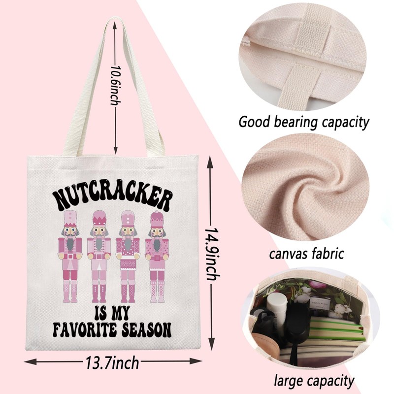 Nutcracker Inspire Gifts Ballet Dancer Tote Bag Nutcracker Ballet Handbag