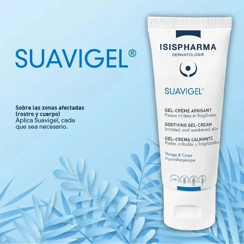 Isispharma Suavigel Gel Crema Calmante 40 Ml Piel Irritada Debilitada