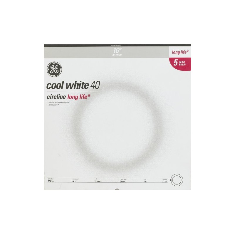 G E Lighting 33893 GE 40W CW Circ Fluo