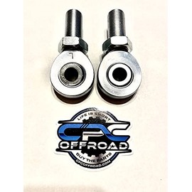 CPC Offroad 1/2" Bore 3/4" Shank Ultra Series Rod Ends Heim Joint Left and Right XMR8-12 and XML8-12 Pair