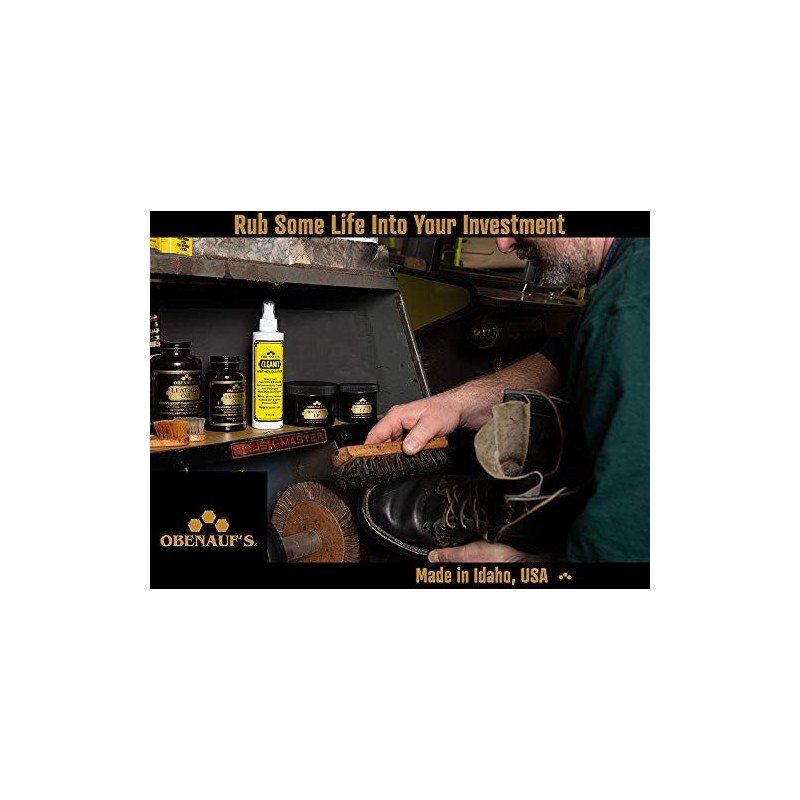 Obenauf's Heavy Duty Lp Leather Preservative (8Oz)- All Natural Beeswa