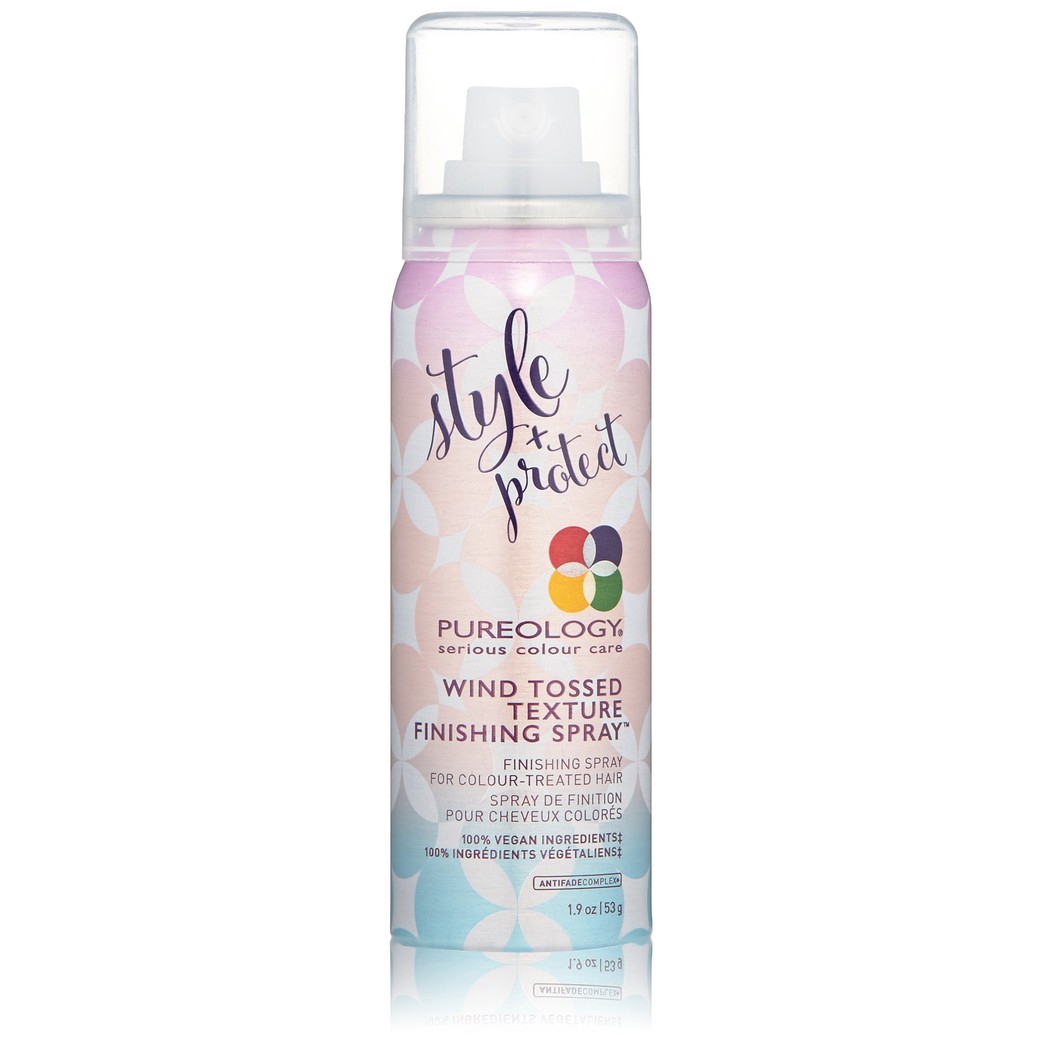 Pureology Style + Protect Wind-Tossed Texture Finishing Spray | For Color-Treated Hair | Vegan