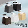 Bronze Tissue Box Cover Square - Plastic Facial Tissue Box