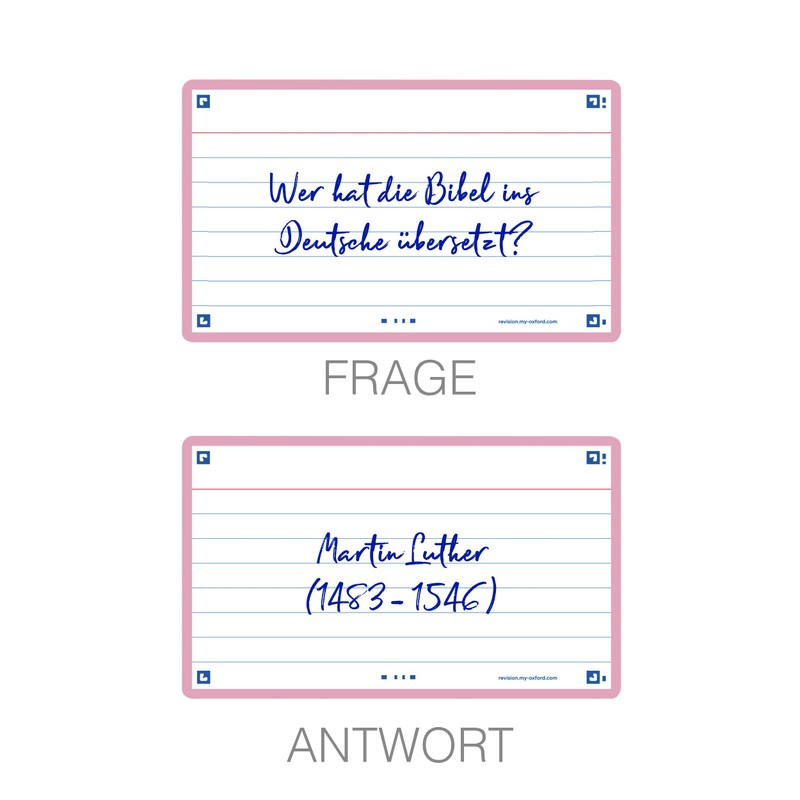 Oxford Flash 2.0 Index Cards A7, Flashcards, 75 x 125