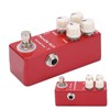 Distortion Effect Metal Shell Red True Bypass Foot Switch for