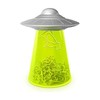 Genuine Fred Filing Saucer Paperclip Dispenser UFO Holder with Cow