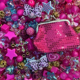 Acrylic Beads Mix(16mm)-Beading making-Bead Assortmens-DIY:_Y2K_650ml