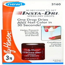 Sally Hansen InstaDry Speed ​​Drop, 3, 14.7ml / 샐리한센 인스타드라이 스피드드랍, 3개, 14.7ml