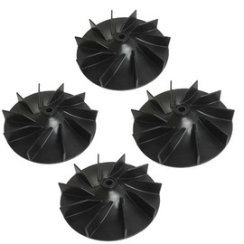 GULUANT 4 Pack Replacement 12988-1 Vacuum Cleaner Motor Fan for Sanitaire for Eureka 1400 SC679H SC679G SC679J SC678A 1402A 2010XRB 5071E 7534A 7575 SC684E SC684E SC887A SC888 Vacuum Models