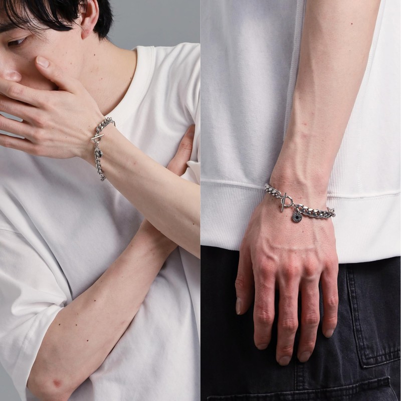 Lion Heart LH-1 Comfort Chain Bracelet, Surgical Stainless Steel (Hypoallergenic),