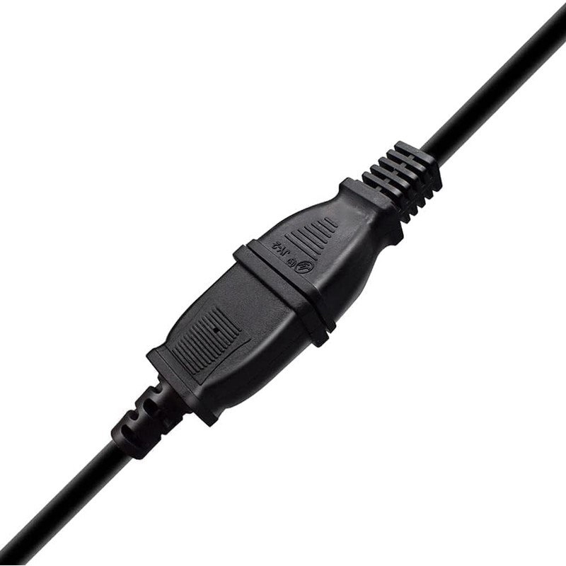 Toptekits 2-Pack USA Outlet Saver Power Extension Cord Cable 125V