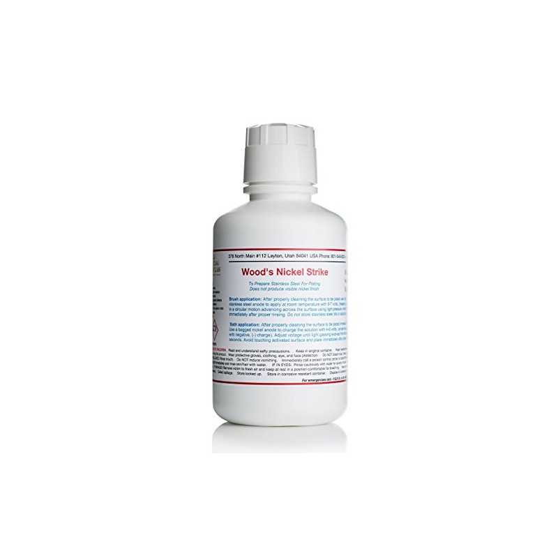16 oz/500 mL - Wood's Nickel Strike Solution - Bath