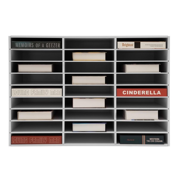 27 Slots Mail Organizer Office Mailbox Literature Organizers Classroom Mailbox