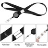 Vicloon Crystal Transparent Card Holder with Lanyard, Lanyard and Badge