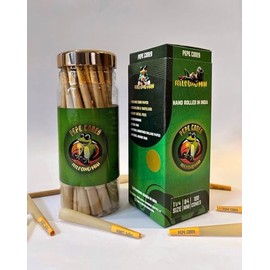 Serie Ulta Gold Conos Preenrollados Naturales Hechos Mano Tamaño Una Combustión Lenta Uniforme Preenrollado Fácil Usar Ultra Prácti