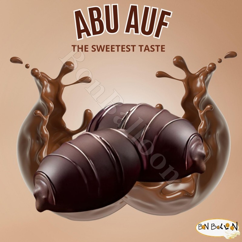 Abu Auf Semi Dry Dates Without Seed Stuffed With Almond