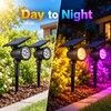 9 LED Solar Powered Garden Spotlight – Adjustable IP65 Waterproof