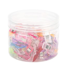 LISND Clips Acolchados, Clips de Costura de Gran Capacidad de sujeción para Almacenamiento para Coser para Manualidades