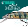 Set of 4Elbfang Natural Minnow Lure Predatory Fish Pike Fishing