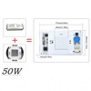 50W Driverless Solderless LED Chip Integrated Smart IC DIY (Warm