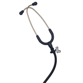 Stethoscope Charms - letter white L - Medical Gift
