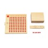 Yanhan Montessori Math Manipulatives Material Multiplication and Division Board Beads
