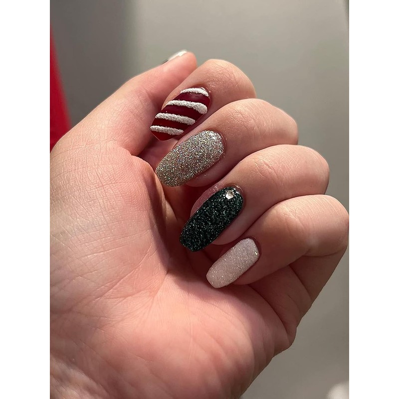10g 0.2mm Shimmer White Rainbow Nail Glitter Holographic Shining Sugar