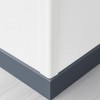 White 1 Metre x 10 Pack UPVC Plastic Rigid Angle