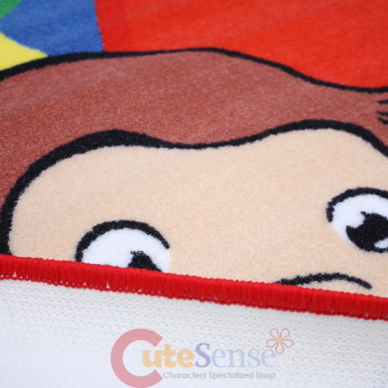Curious George Carpet Accent Mat Area Rug 39"x58" - Ballons