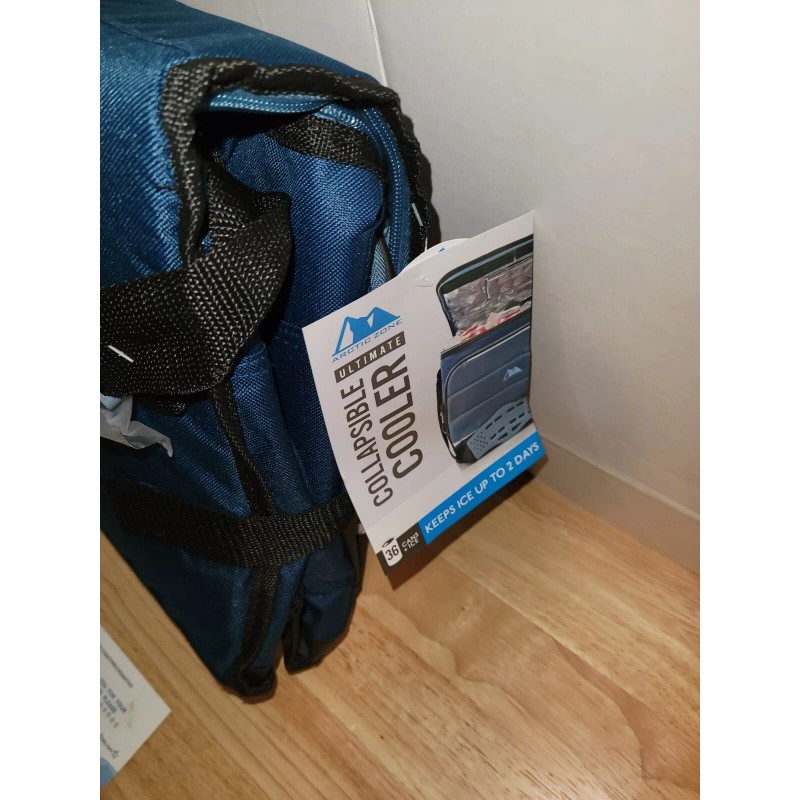 Arctic Zone 36 Cans Ultimate Collapsible Cooler Waterproof Bottom Brand