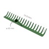 Rekord Garden Rake (Powder-Coated Steel) - 18 Prongs Width 45